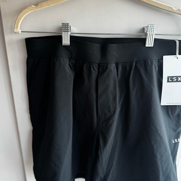 LSKD Lift 6” Black Athletic Shorts NWT - Picture 3 of 4